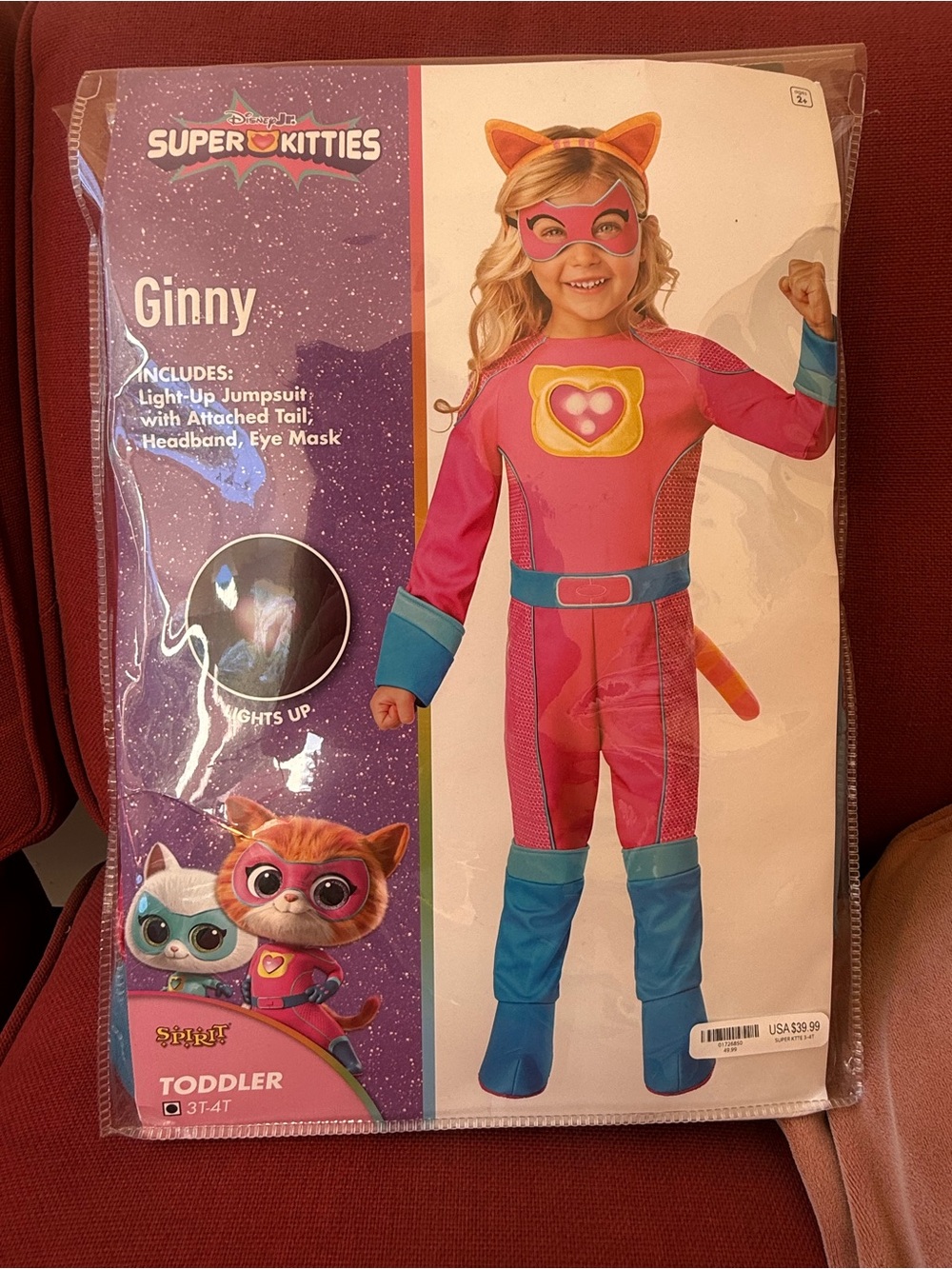 Spirit Ginny Toddler Costume in Pink and Blue